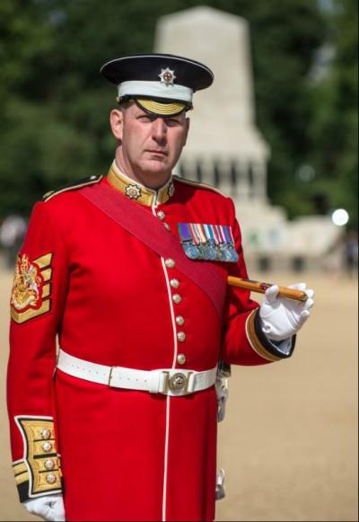 WO1 (GSM) Andrew 'Vern' Stokes, Coldstream Guards