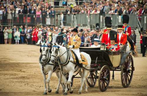 The Queen in her carriage